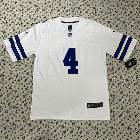 NFL Other - NFL Dallas Cowboys White Jersey #4 Prescott